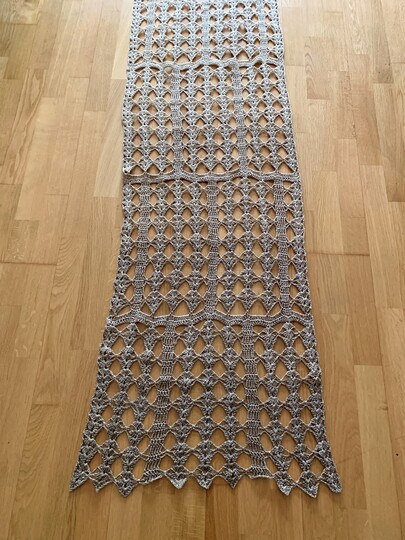 Crochet pattern stole "Penthesileia"