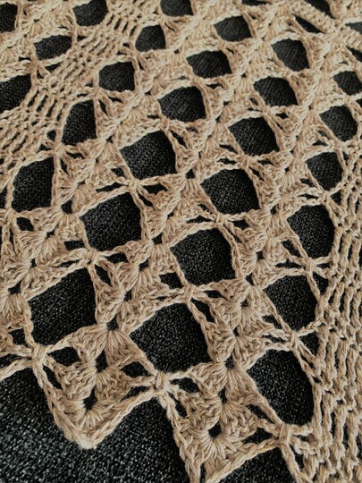 Crochet pattern stole "Penthesileia"