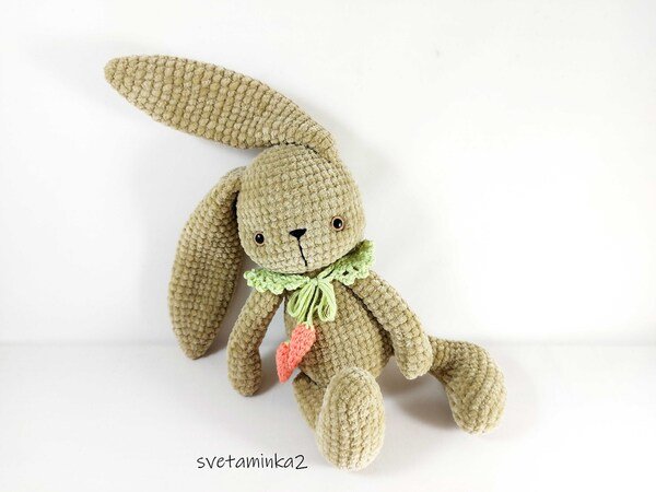 Crochet Bunny Pattern Amigurumi Bunny Pattern Crochet Rabbit / Hare