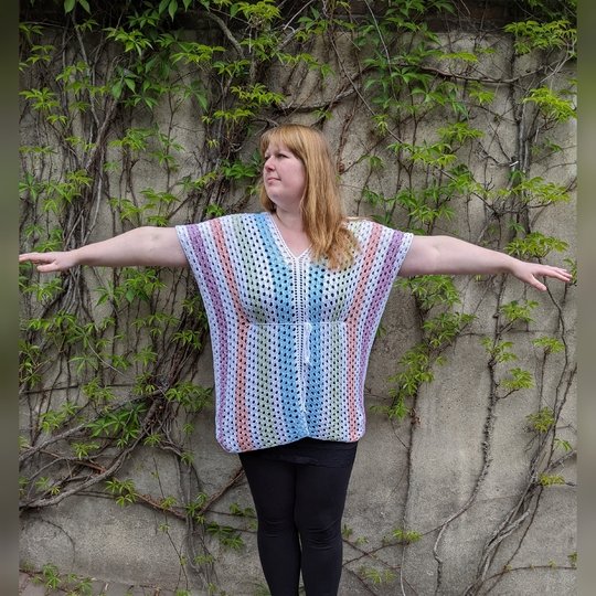 Cover Up - Überwurf - Shirt - Tunika häkeln in allen Größen