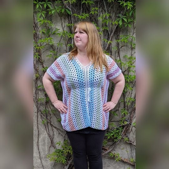 Cover Up - Überwurf - Shirt - Tunika häkeln in allen Größen