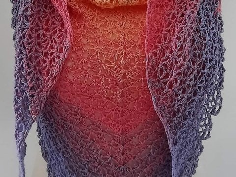 Häkeltuch Sweet Symphony