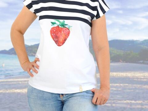 Shirt Belanna Gr. 34-54 Schnittmuster und Nähanleitung