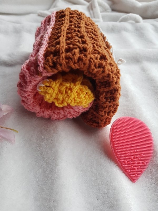 Kleines Gesichtshandtuch "Fürst-Pückler-Schnitte" - Bild 3