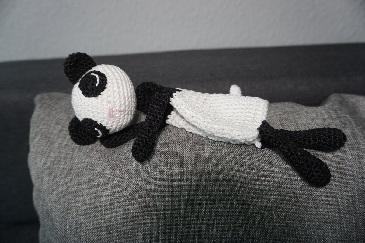 Crochet Pattern for the Panda Cuddle Cloth! - Image 6