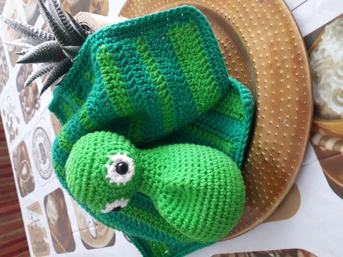 Schmusetuch Baby "Drache Fips"