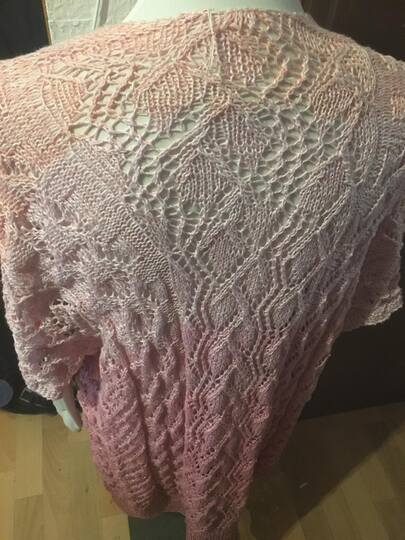 Seelenwärmer und/oder Cape Rennsteig als Set im Ajourmuster bis Größe XXXXL