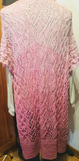 Seelenwärmer und/oder Cape Rennsteig als Set im Ajourmuster bis Größe XXXXL