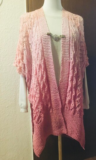 Seelenwärmer und/oder Cape Rennsteig als Set im Ajourmuster bis Größe XXXXL