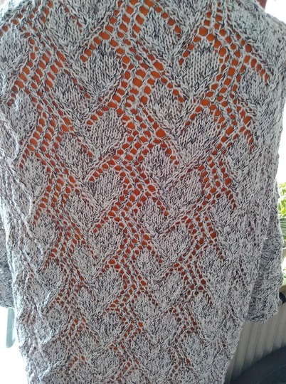 Seelenwärmer und/oder Cape Rennsteig als Set im Ajourmuster bis Größe XXXXL