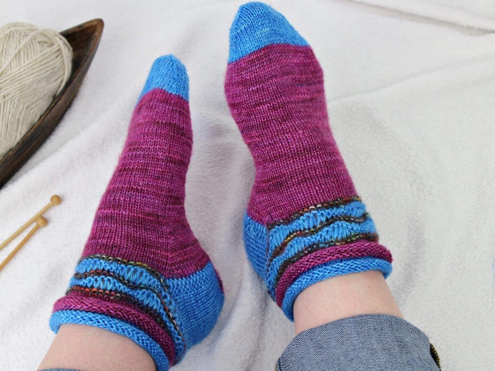Knitting Pattern PDF Socks – Short Summer Socks Easy