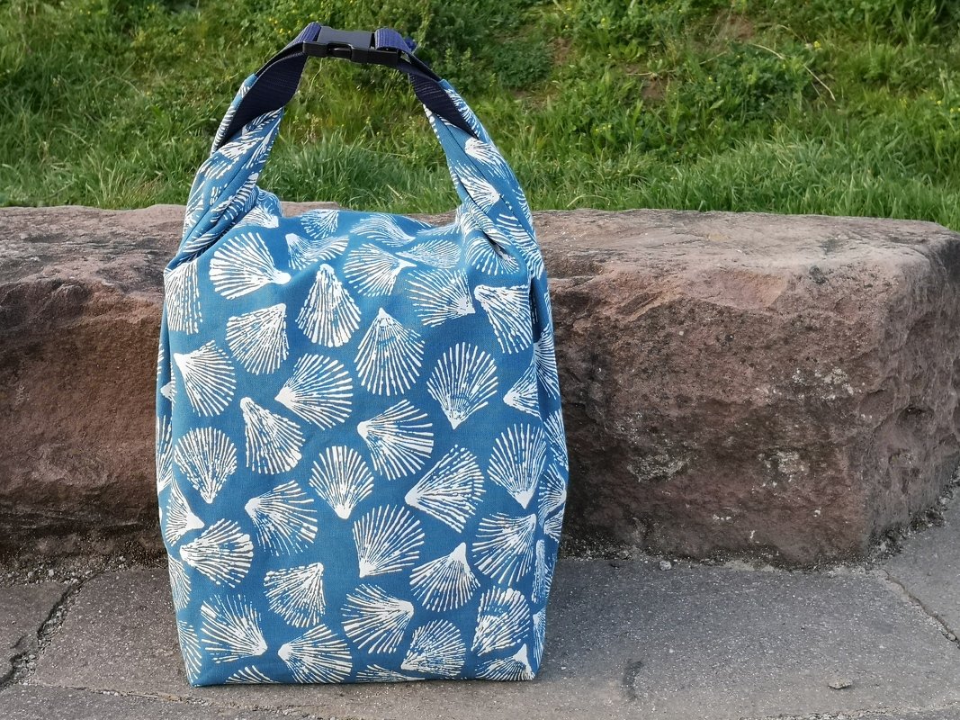 Tragetasche Meereslust, Packsack - Nähprojekt für Anfänger