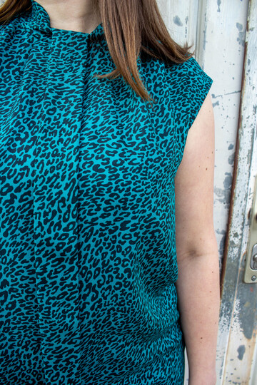 Schnittmuster Bluse mit Stehkragen und optionaler Schleife Damen Gr. 32-62