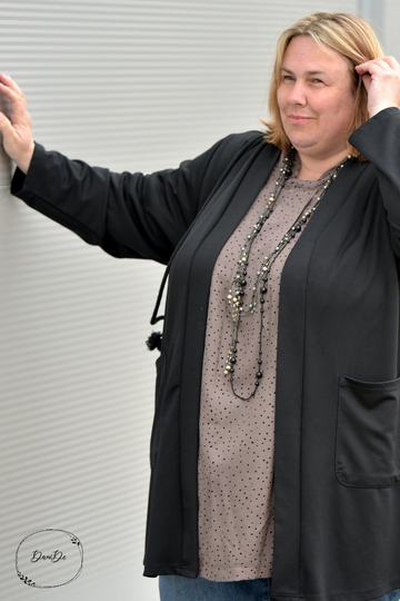 Schnittmuster Bluse mit Stehkragen und optionaler Schleife Damen Gr. 32-62