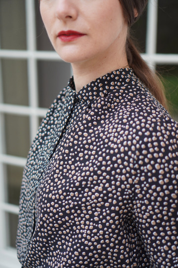 Schnittmuster Bluse mit Stehkragen und optionaler Schleife Damen Gr. 32-62