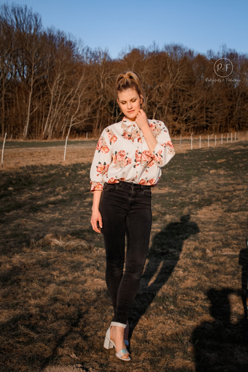 Schnittmuster Bluse mit Stehkragen und optionaler Schleife Damen Gr. 32-62