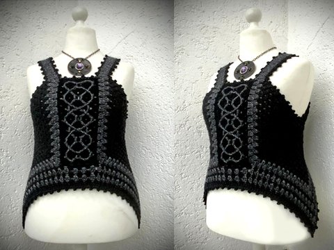 Trachten-, Larp-, Gothicmieder  „Imelda“