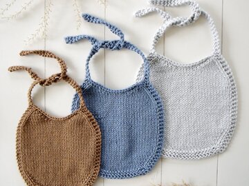 Strickanleitung – Baby-Lätzchen TILLA - NO.70