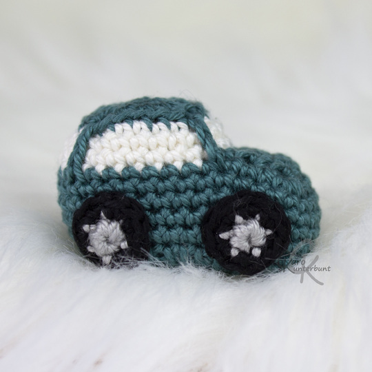 Auto Schlüsselanhänger - Häkelanleitung von CaroKunterbunt