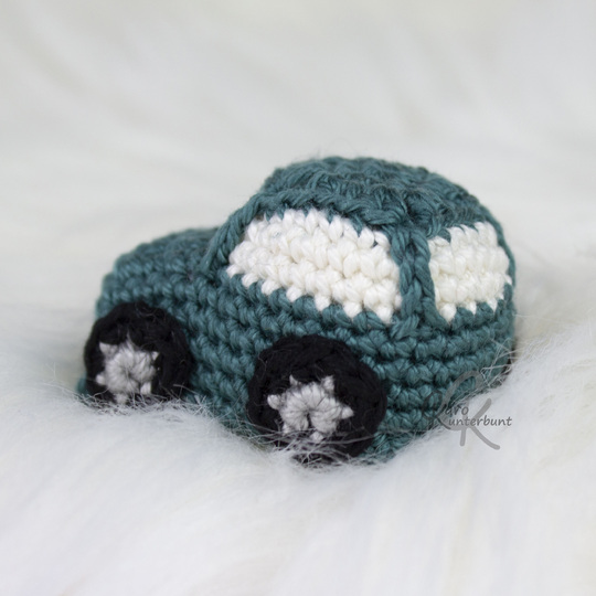 Auto Schlüsselanhänger - Häkelanleitung von CaroKunterbunt