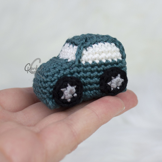 Auto Schlüsselanhänger - Häkelanleitung von CaroKunterbunt