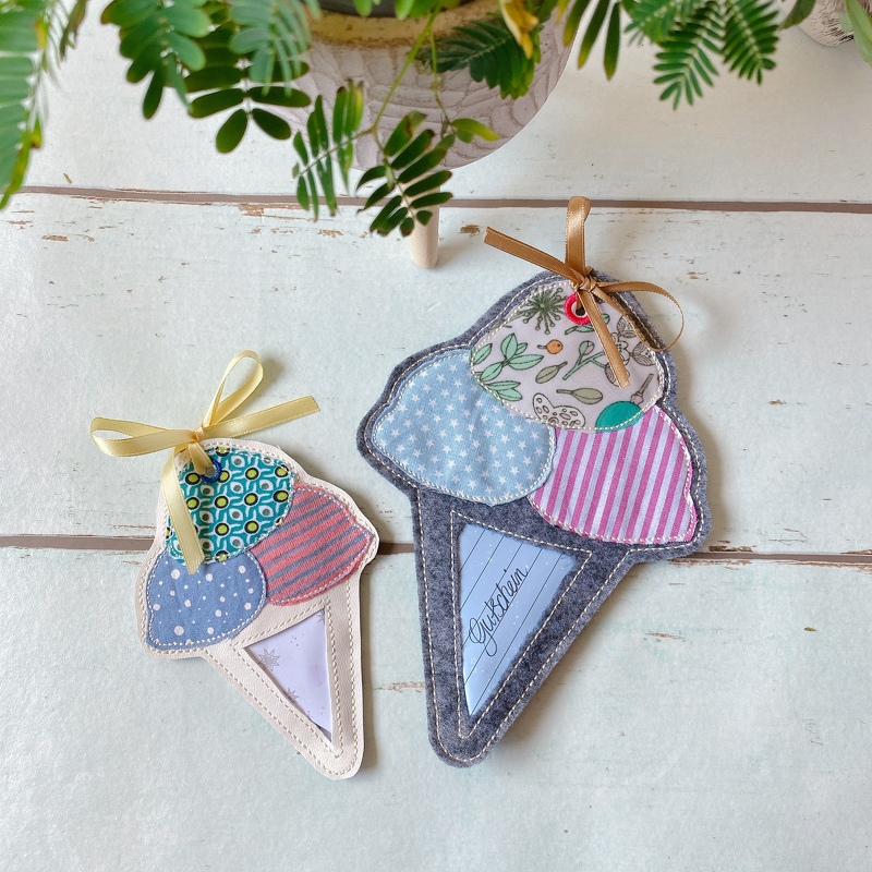 Stickdatei Eis ITH Füllobjekt Wunscherfüller Eiswaffel - Bild 6