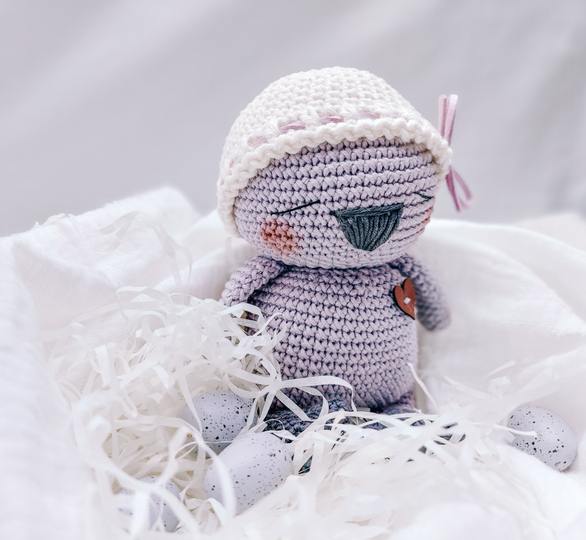 Vogel-Küken "Fly", deutsche Häkelanleitung als PDF Datei