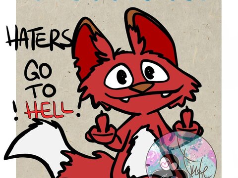 Plotterdatei "Haters"