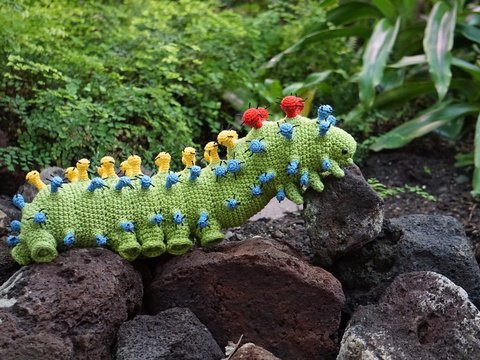 Anleitung Raupe der Cecropia Motte