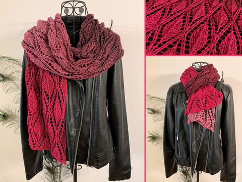 Häkelanleitung Schal "Laodike"