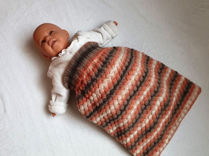 Strickanleitung Schlafsack, Pucksack, Schlupfsack in 2 Größen  #300