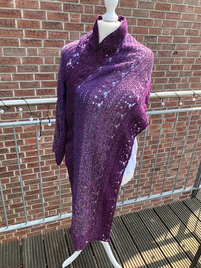 Häkelanleitung Stola Fründskuppen Freundschaften