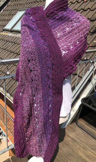 Häkelanleitung Stola Fründskuppen Freundschaften