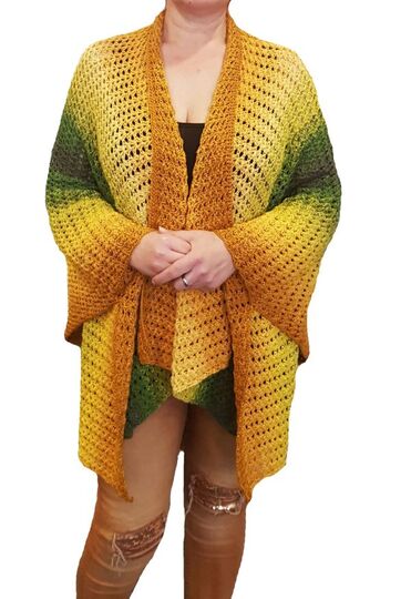 3 Häkelanleitungen Tuch + Shirt + Jacke