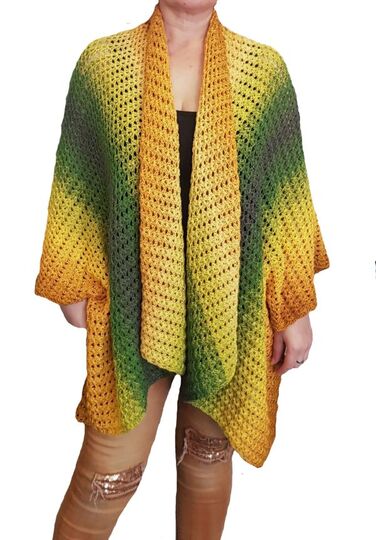 3 Häkelanleitungen Tuch + Shirt + Jacke