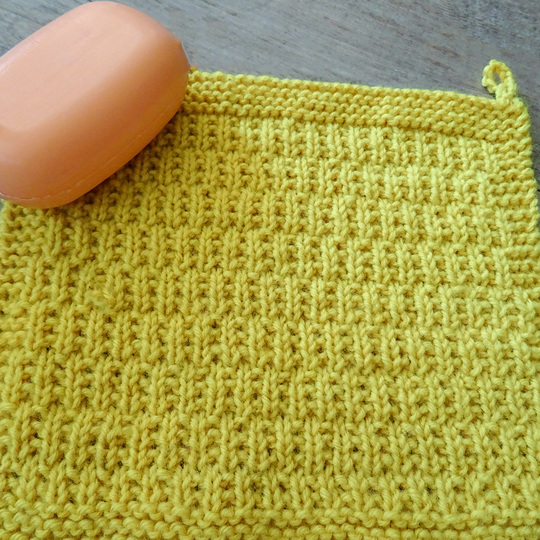 Spültuch stricken Crazy / Waschlappen stricken