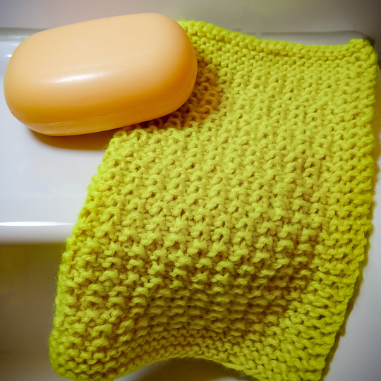 Spültuch stricken Crazy / Waschlappen stricken