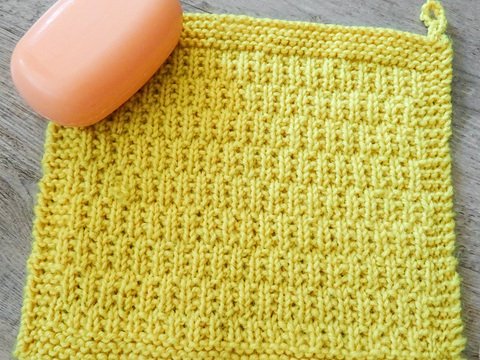 Spültuch stricken Crazy / Waschlappen stricken