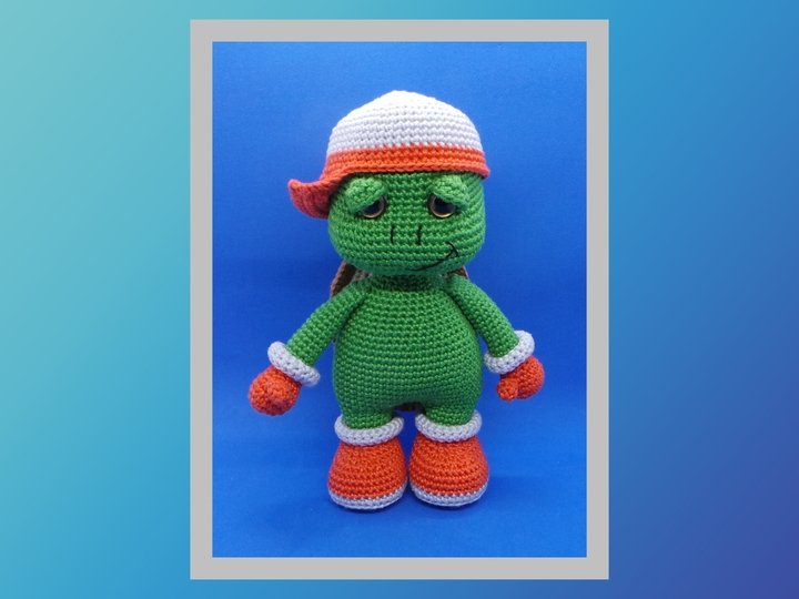 Häkelanleitung Schildkröte Susi