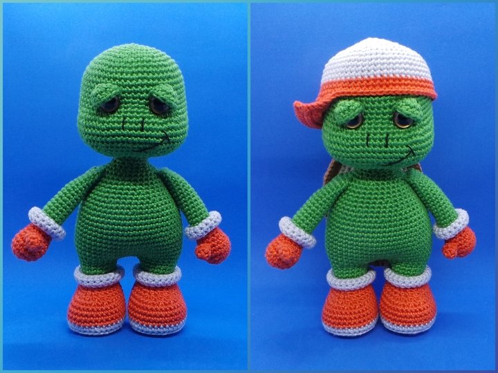 Häkelanleitung Schildkröte Susi