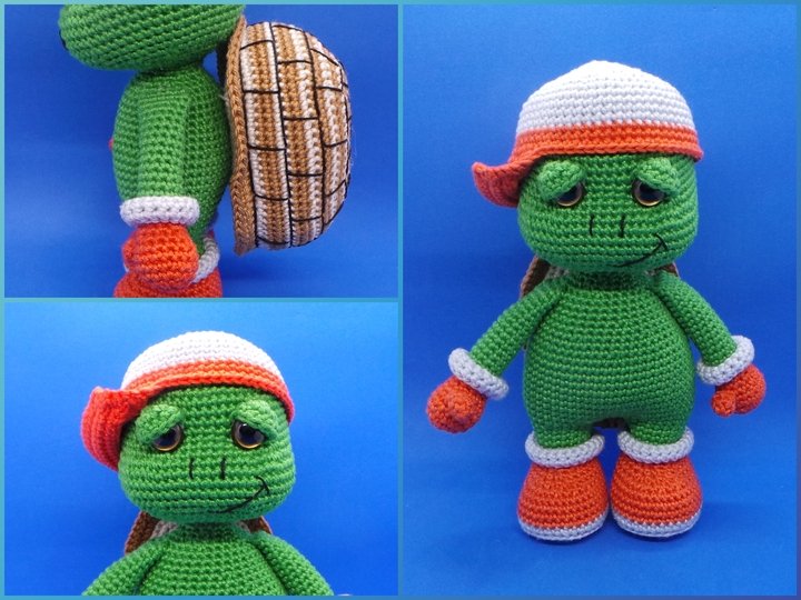 Häkelanleitung Schildkröte Susi