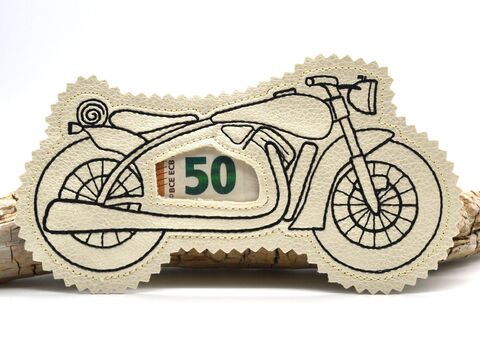 Stickdatei Motorrad ITH Füllobjekt Wunscherfüller