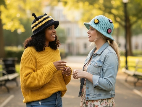 Crochet Bucket Hats Pattern