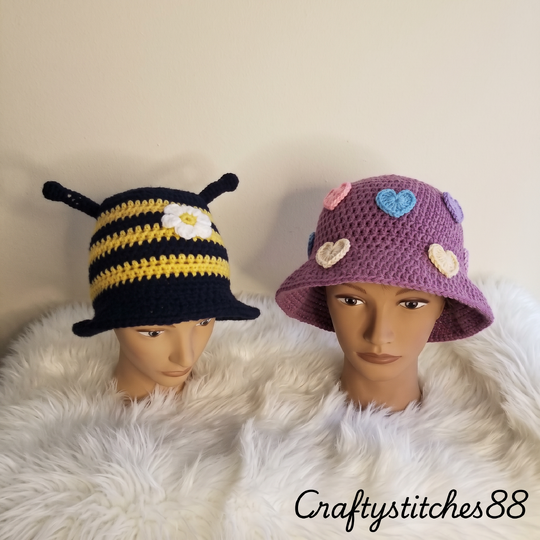 Crochet Bucket Hats Pattern