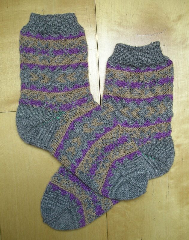 Strickanleitung Socken "Alaska" Größe 38/39 und 40/41