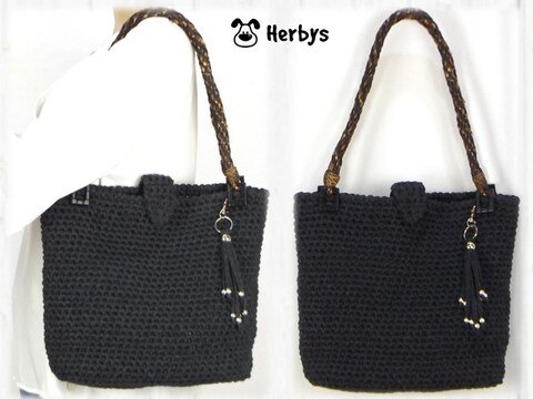 Häkelanleitung Schultertasche "Trendy"