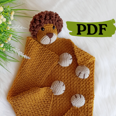 Crochet elephant lovey pattern, crochet baby security blanket