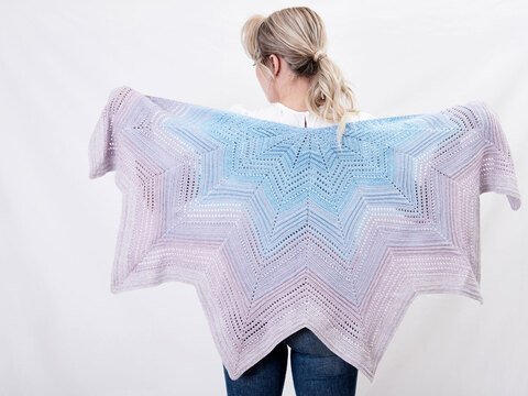 Anleitung Häkeltuch “Zacken”