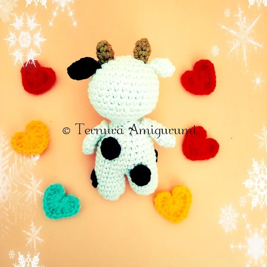 Häkelanleitung Francis Kuh