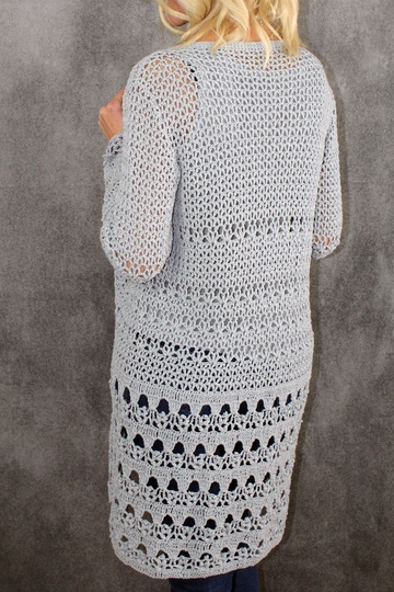 Häkelanleitung für Sommerweste | XS/S/M/L/XL | Häkelweste Casual Flowers #1